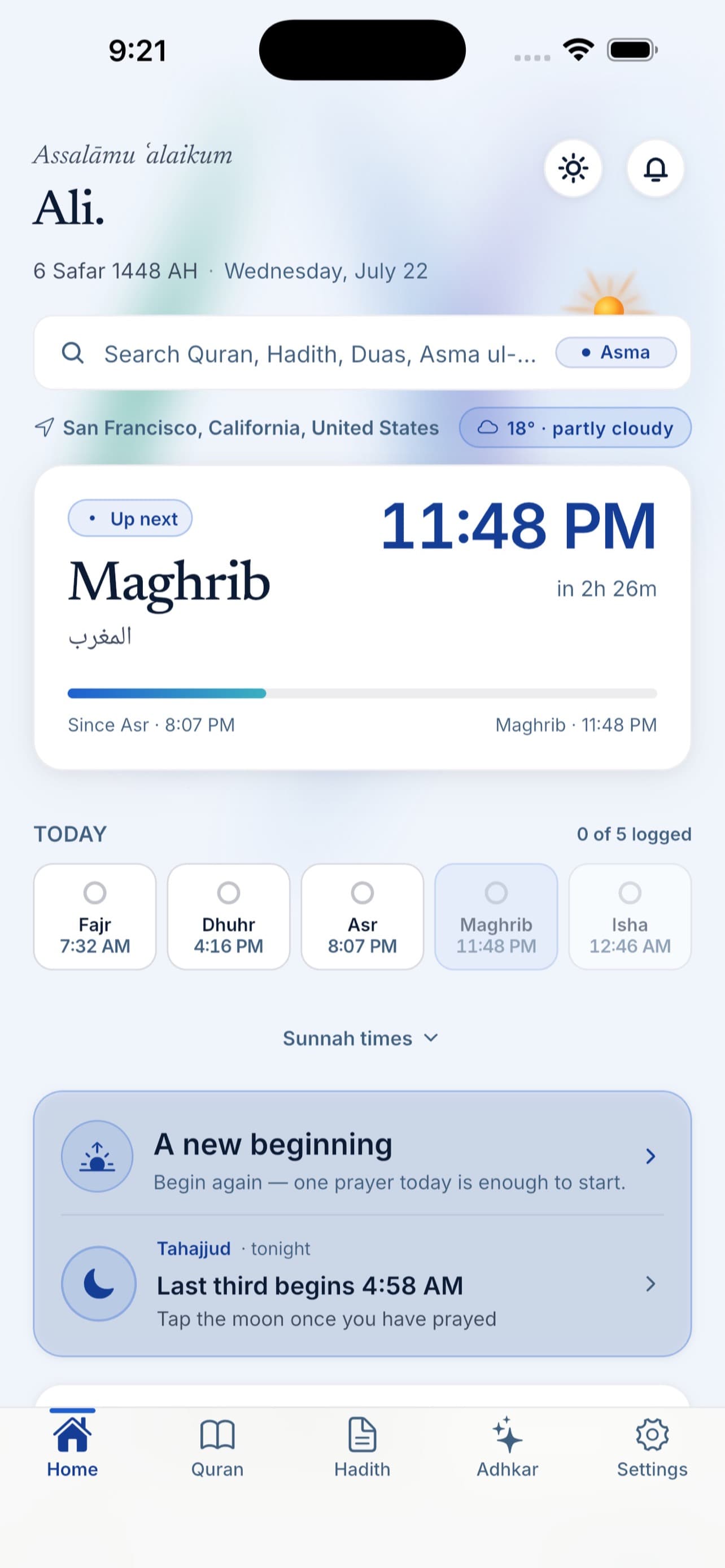 Fitra app screenshot 2